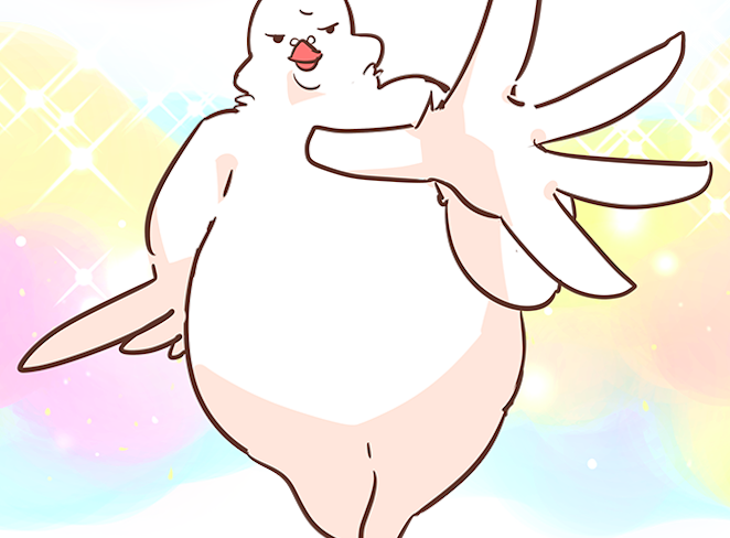 Webtoon #23 鴿不是胖，只是有點豐腴。