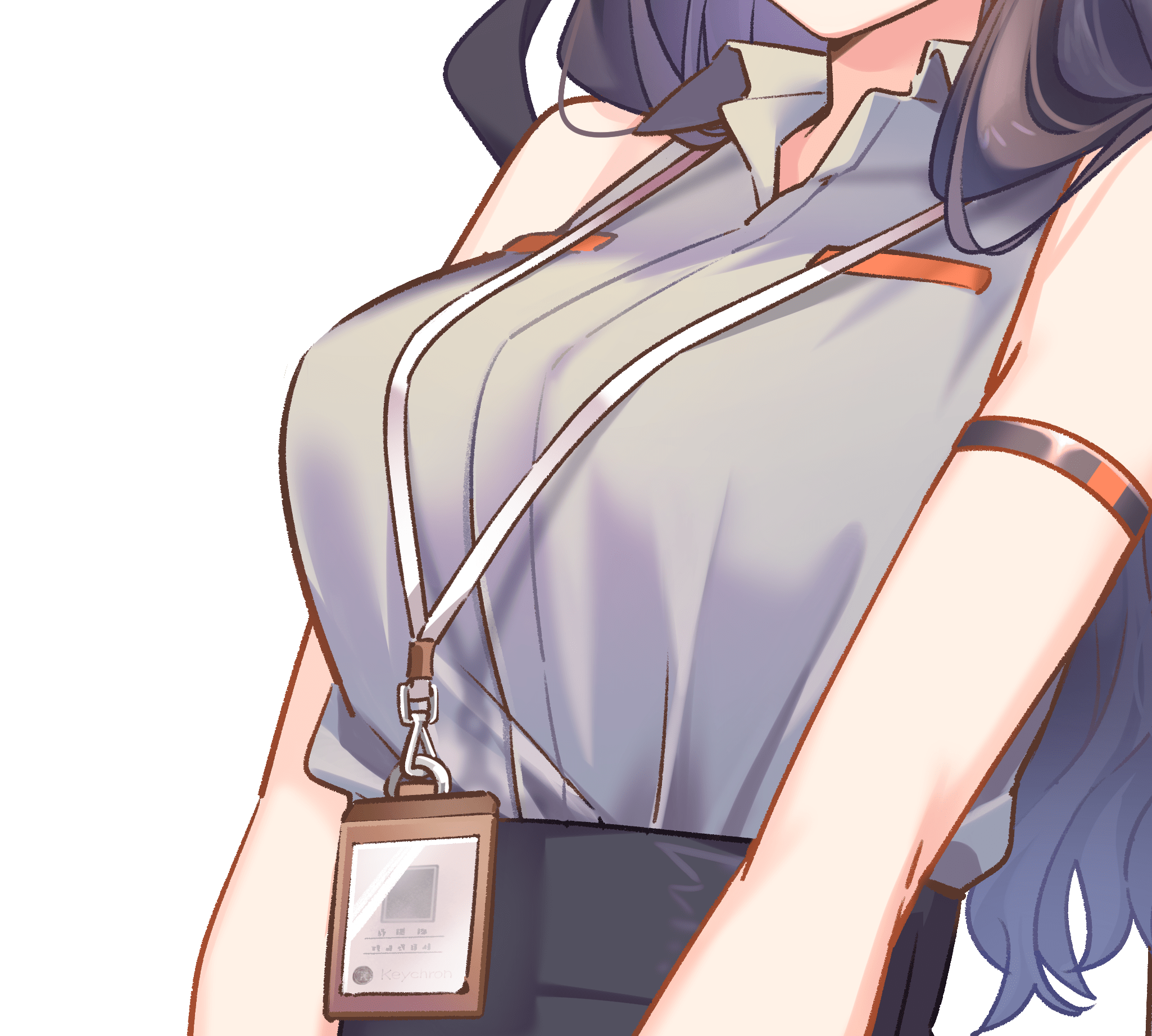 boobs of Keychron Keyboard Girl Kaori By MixFlavor