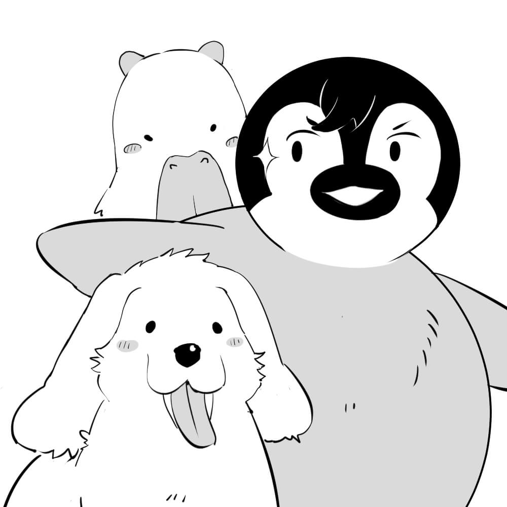 小白企鵝